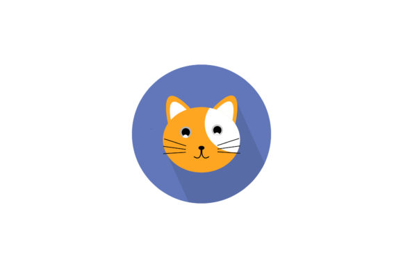 Animal Icon Cat Cute Review for Embroidery Projects