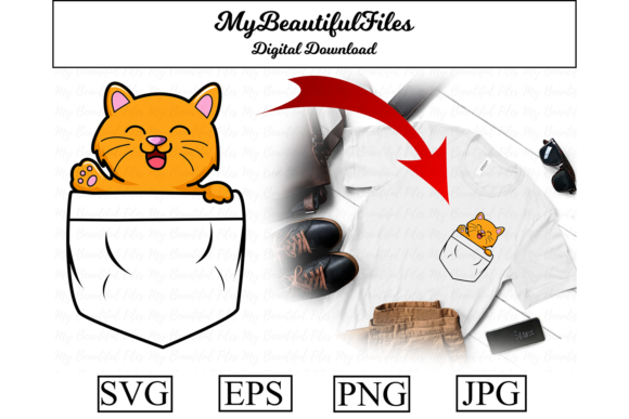 Cat Pocket Illustration Review