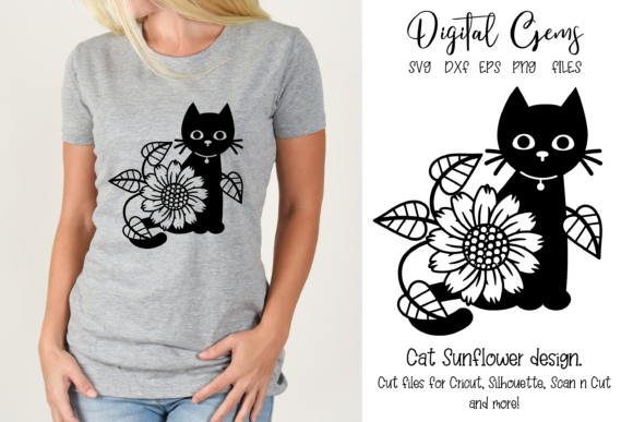 Cat Sunflower Embroidery Design Review
