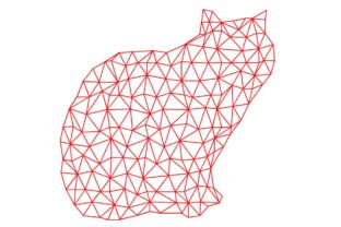 Cat Triangle Polygon Embroidery Design Review
