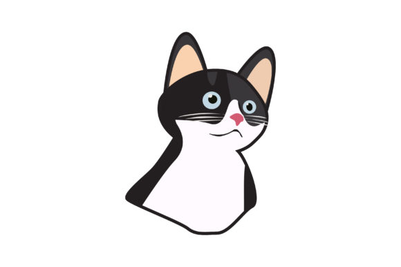 Cat Vector Illustration in Black Review
