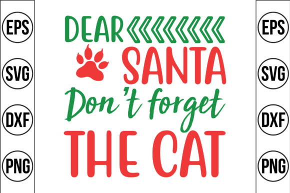Dear Santa Don t Forget the Cat Embroidery Review