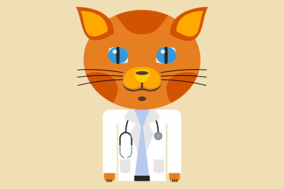 Doctor Cat Character Illustration Review