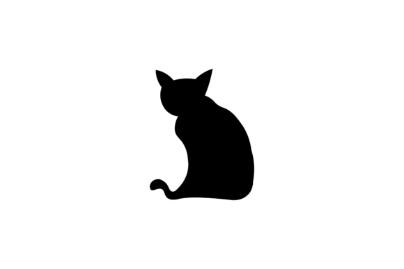 Halloween Silhouette Cat Illustration Review