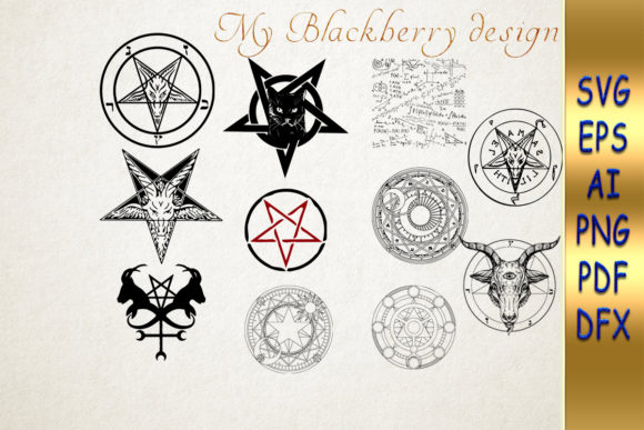Pentagrams and Pagan Signs Embroidery Review