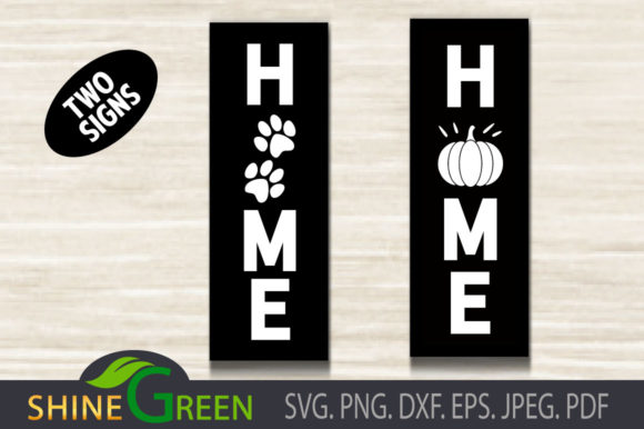 Vertical Signs - Fall Pumpkin, Cat Paws Review